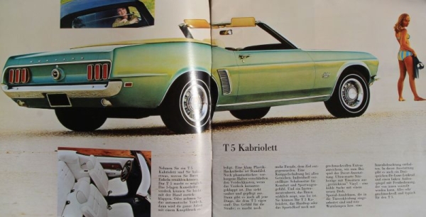Ford Modelprogram 1969 "U.S. Ford" Carbrochure (4003)